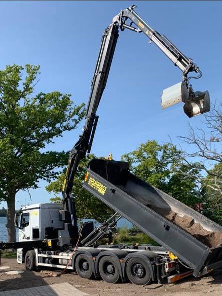 Transport av tung utrustning