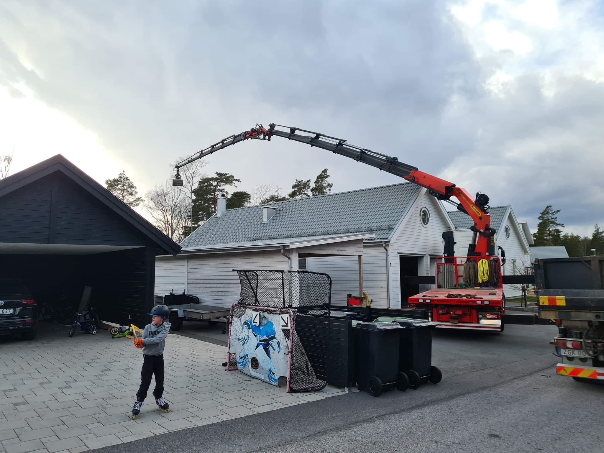 Specialtransport och tunga lyft med mobilkran